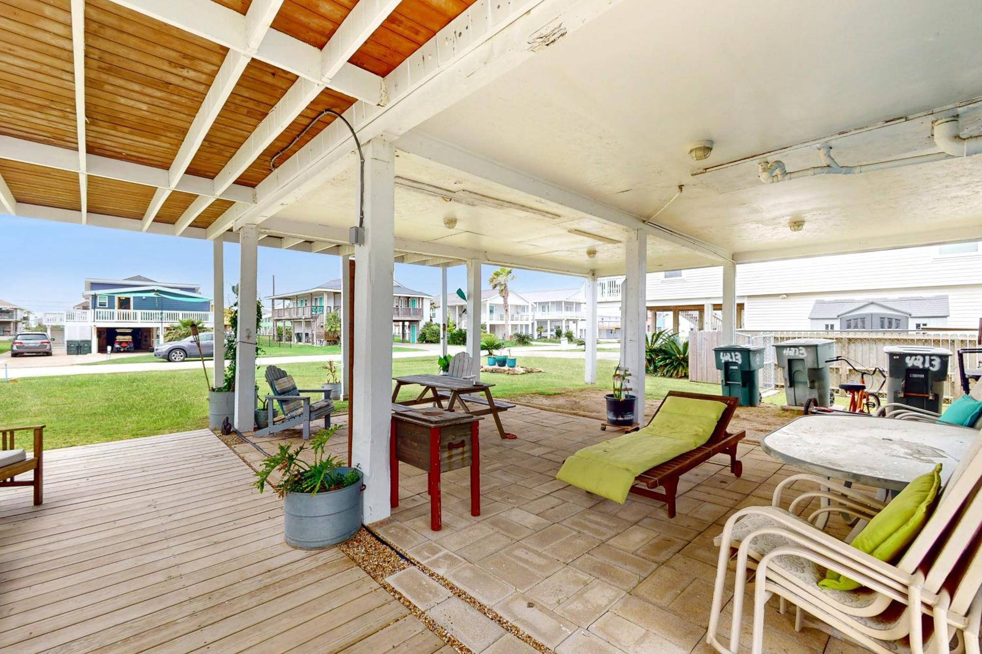 Cozy Cottage Galveston Exterior foto