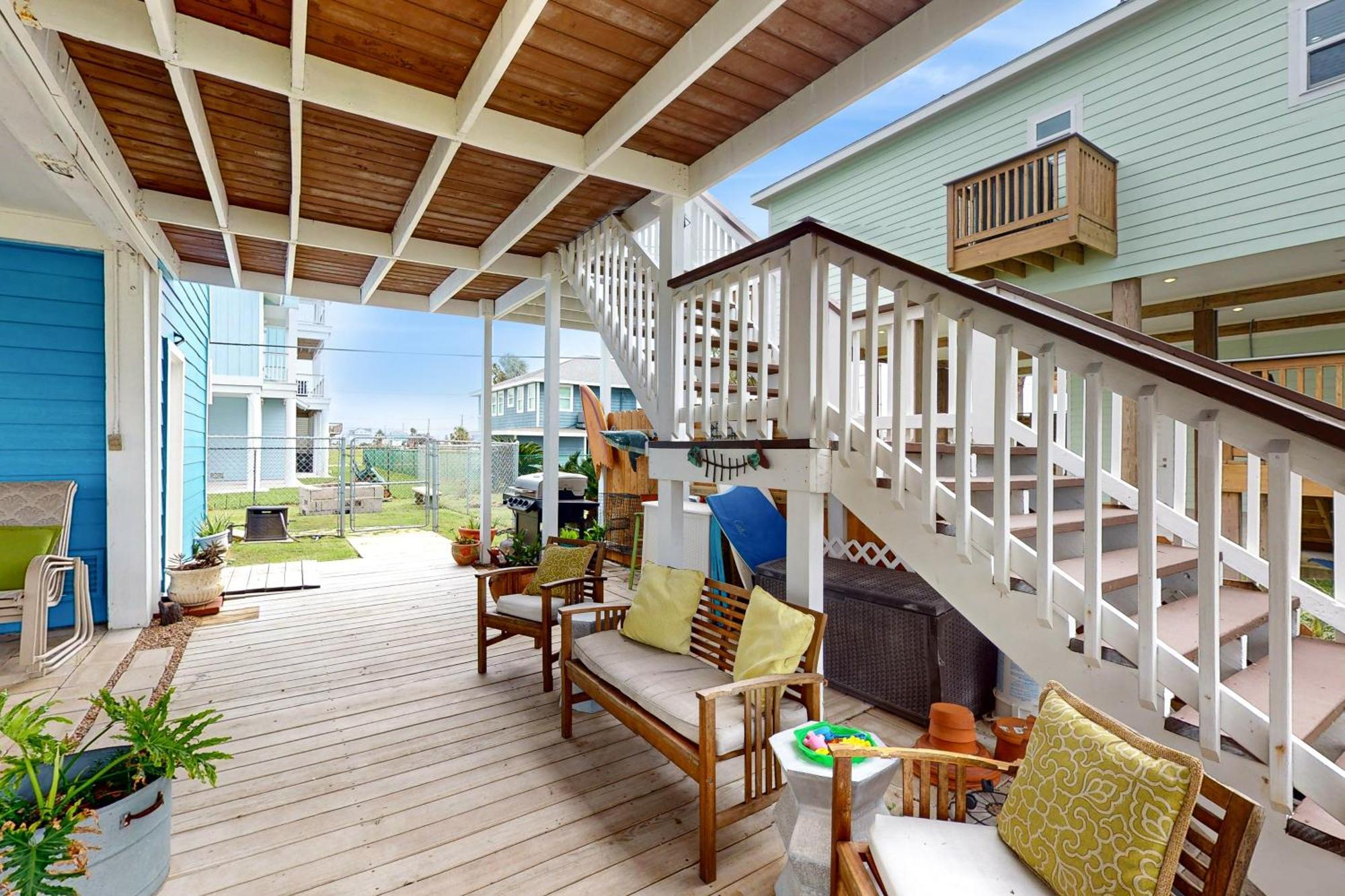 Cozy Cottage Galveston Exterior foto
